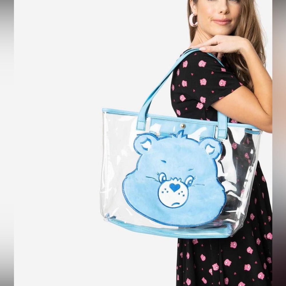 New Grumpy Carebear, X unique vintage tote/bag - Picture 4 of 10